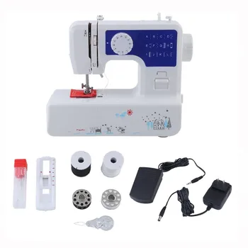 

US Electric Stitches Sewing Machine Household Multifunction Double Thread And Speed Free-Arm Crafting Mending Sewing Machine