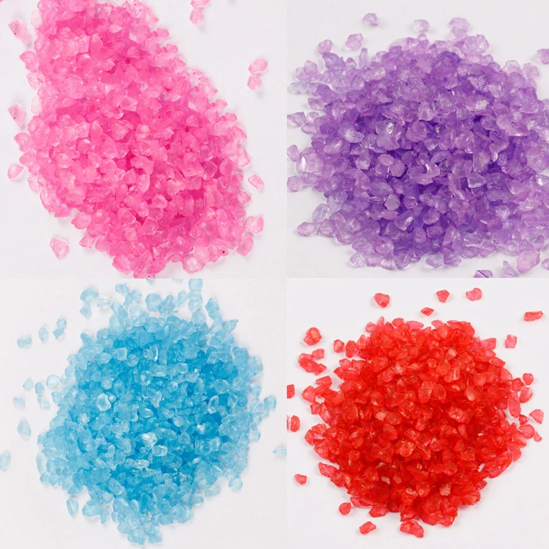 

50g Moss Micro Landscape Ecological Bottle Ornament Glass Spar DIY Aquarium Stone Home Decoration Crafts Piedras Y Cristales