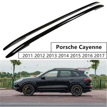 

For Auto Roof Racks Luggage rack For Porsche Cayenne 2011 2012 2013 2014 2015 2016 2017 High Quality Aluminum Paste installation