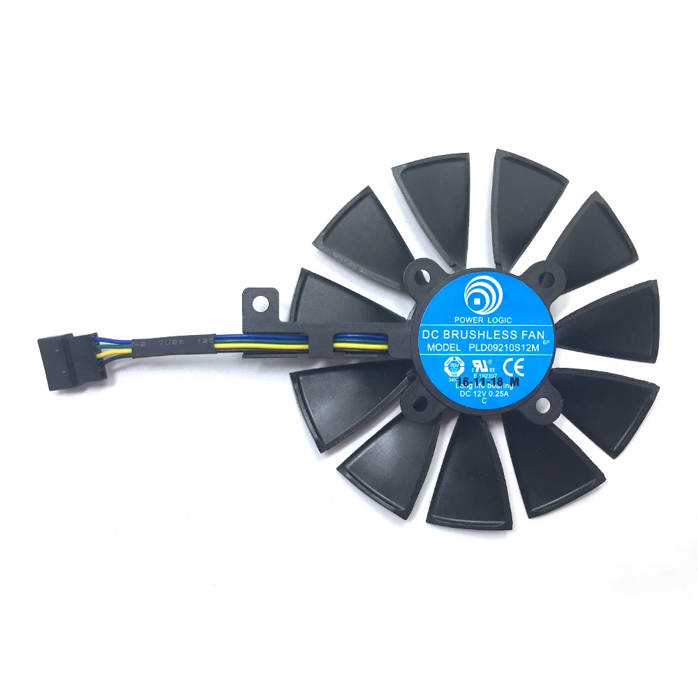 Новый вентилятор охлаждения для ПК PLD09210S12M PLD09210S12HH сменный игровой видеокарты ASUS