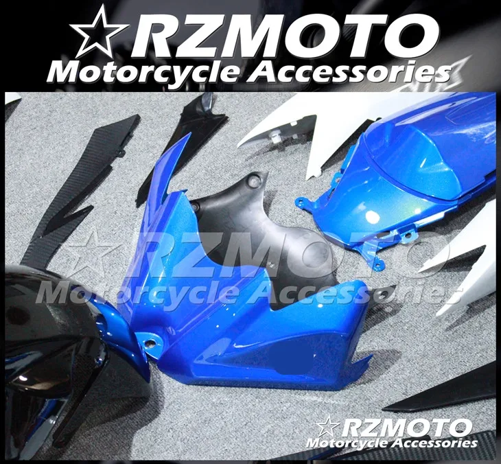 ABS мотоцикл обтекатель комплект для SUZUKI GSXR600 750 K8 2008-2010 год кузов литья под давлением Магазин № 1133