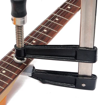 

Metal Durable Guitar Luthier Fretting Tool Professional Fingerboard Press Fret Press Insert for Guitar Bass Musical Instrument