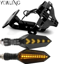 Мотоцикл номерной знак рамка держатель кронштейн для SUZUKI GSF 600S GS500E GS500F GSF250 GSF600S GS500 GSF 650 BANDIT 650S