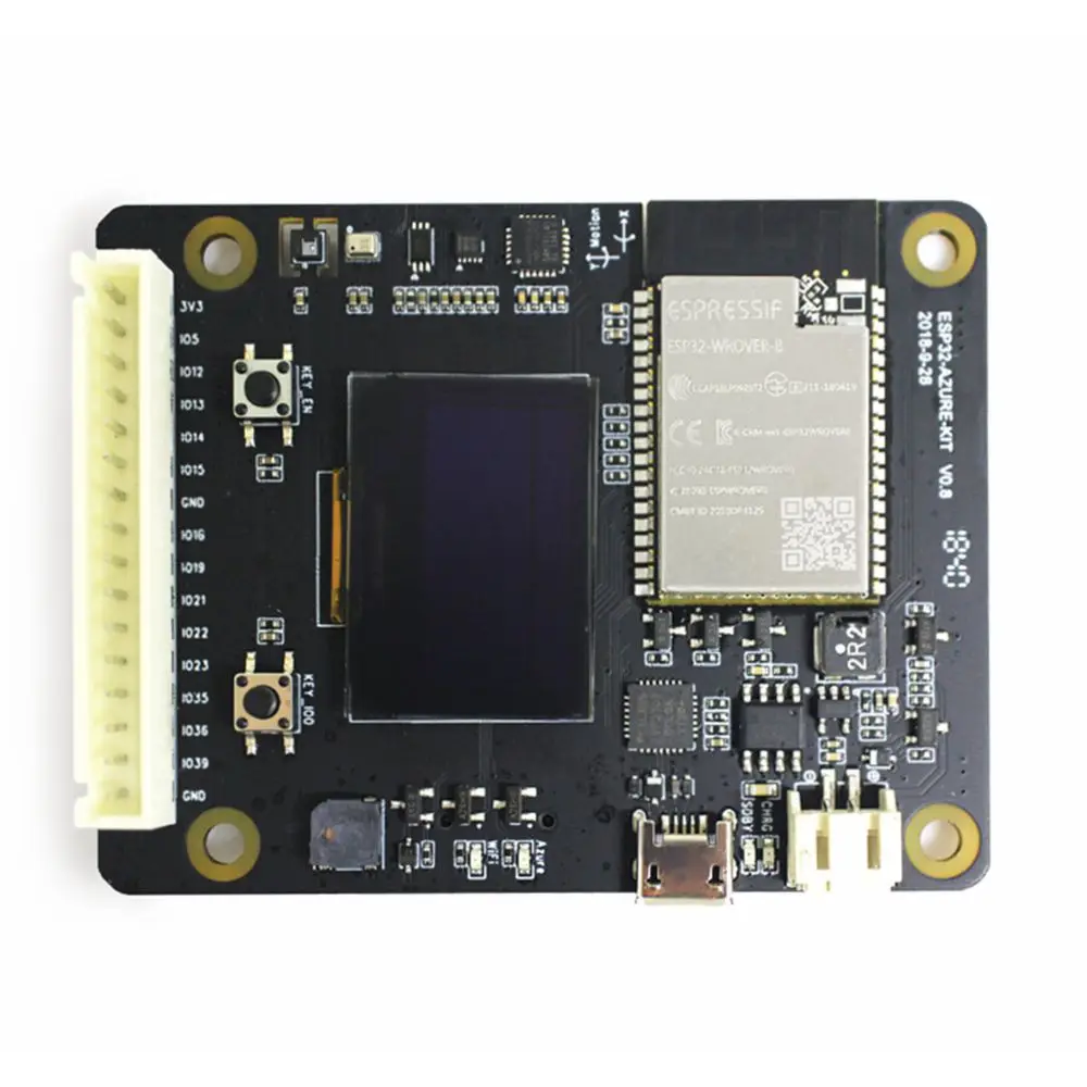 

LEORY ESP32-Azure IoT Kit WIFI BLE ESP32 Development Board with OLED Buzzer USB Circuits for Arduino
