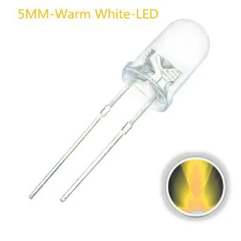 

20mA LED Light Emitting Diode Assortment Supplies 30 Degrees Accessories Kit Set