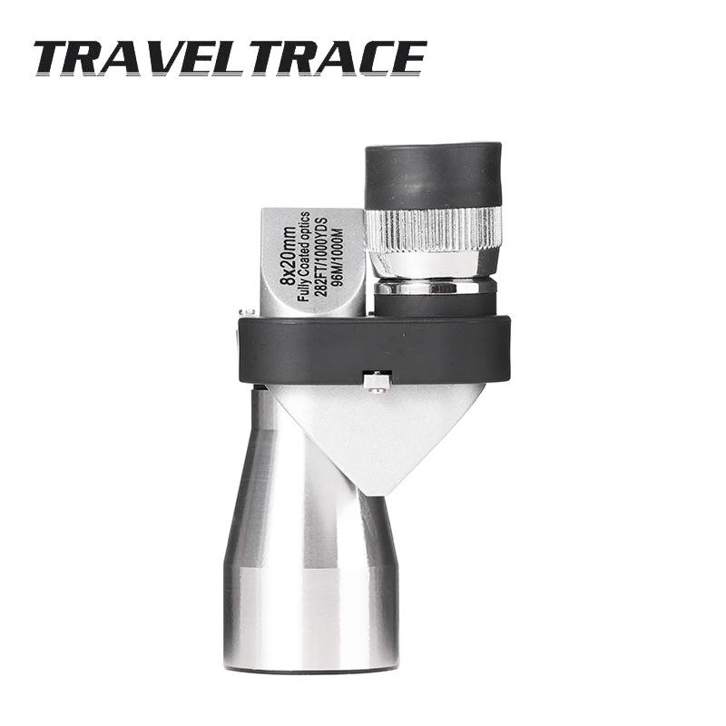 

2 Types 8x20 Mini Monocular Telescope Adjustment Low Light Night Vision Binocular Spotting Scope Hunting Bird Watching