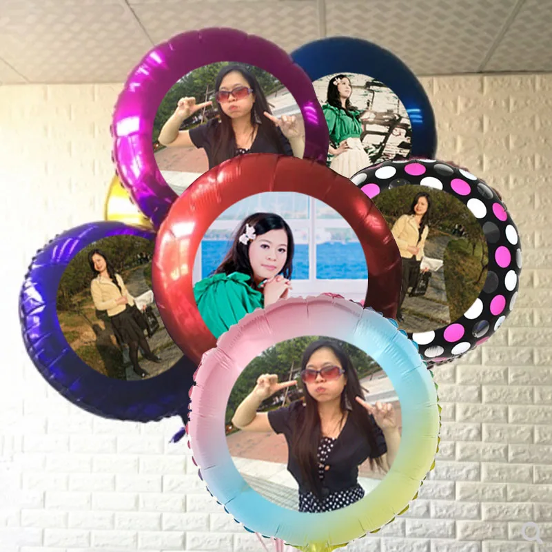 18inch foil balloons with photo print -30