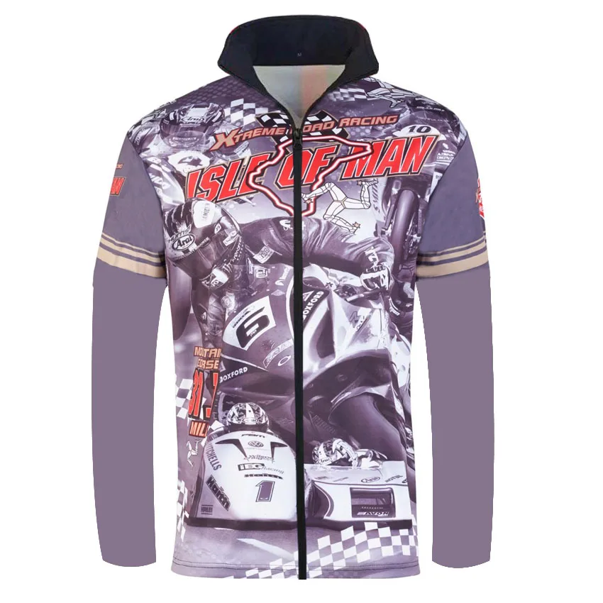 Новая модель Isle of man TT Moto с капюшоном, толстовки для экстремальных гоночных команд, супер куртка для езды на мотоцикле, теплая спортивная одежда - Цвет: 10