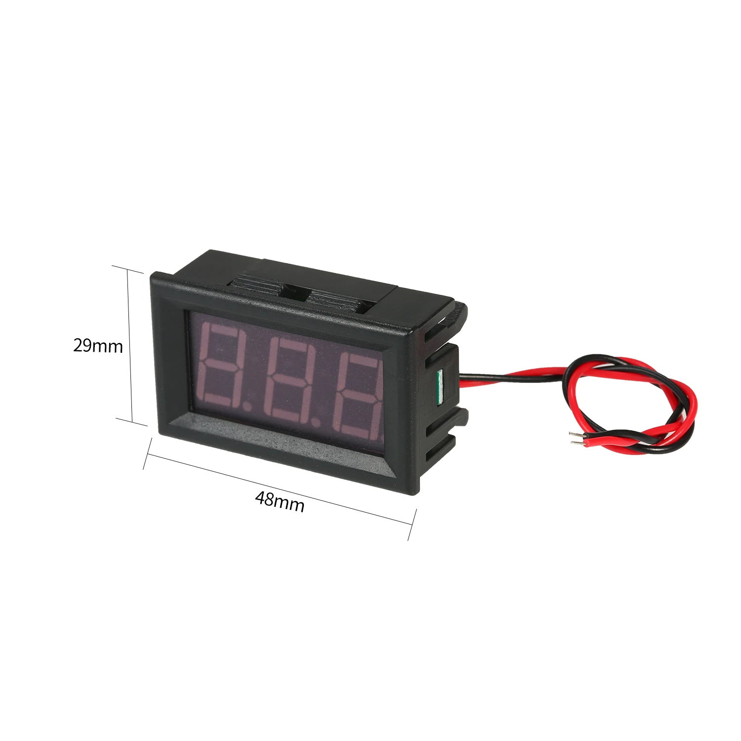 Два провода DC4.5V-120V индикатор напряжения светодиодный тестер напряжения вольт метр Панель с триммером потенциометра
