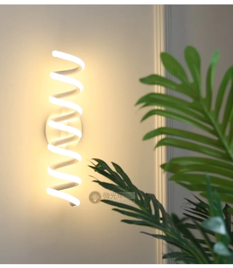15 Вт светодио дный бра Современный Творческий Спальня рядом настенный светильник Indoor Гостиная Обеденная освещение коридора украшения