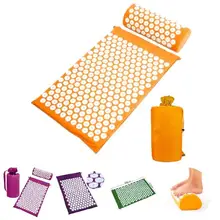 Акупрессура Массажный коврик-подушка с подушкой для снятия стресса и боли расслабляющий SAL99