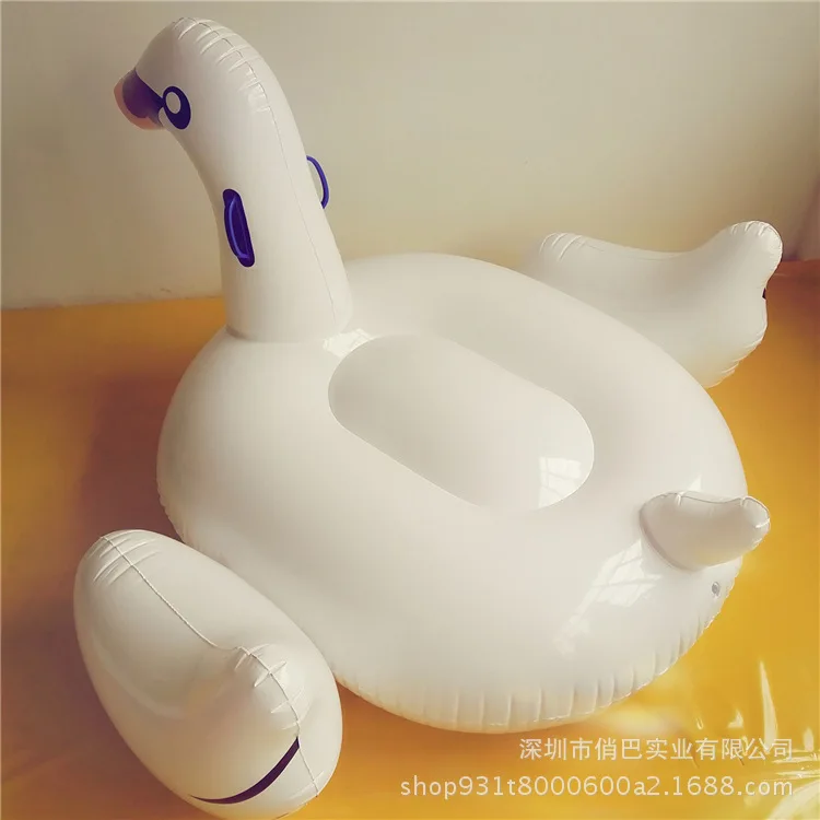 

A Large Amount Currently Available Inflatable White Swan Floating Row Inflatable Large Little Swan Riding Inflatable Gold Black
