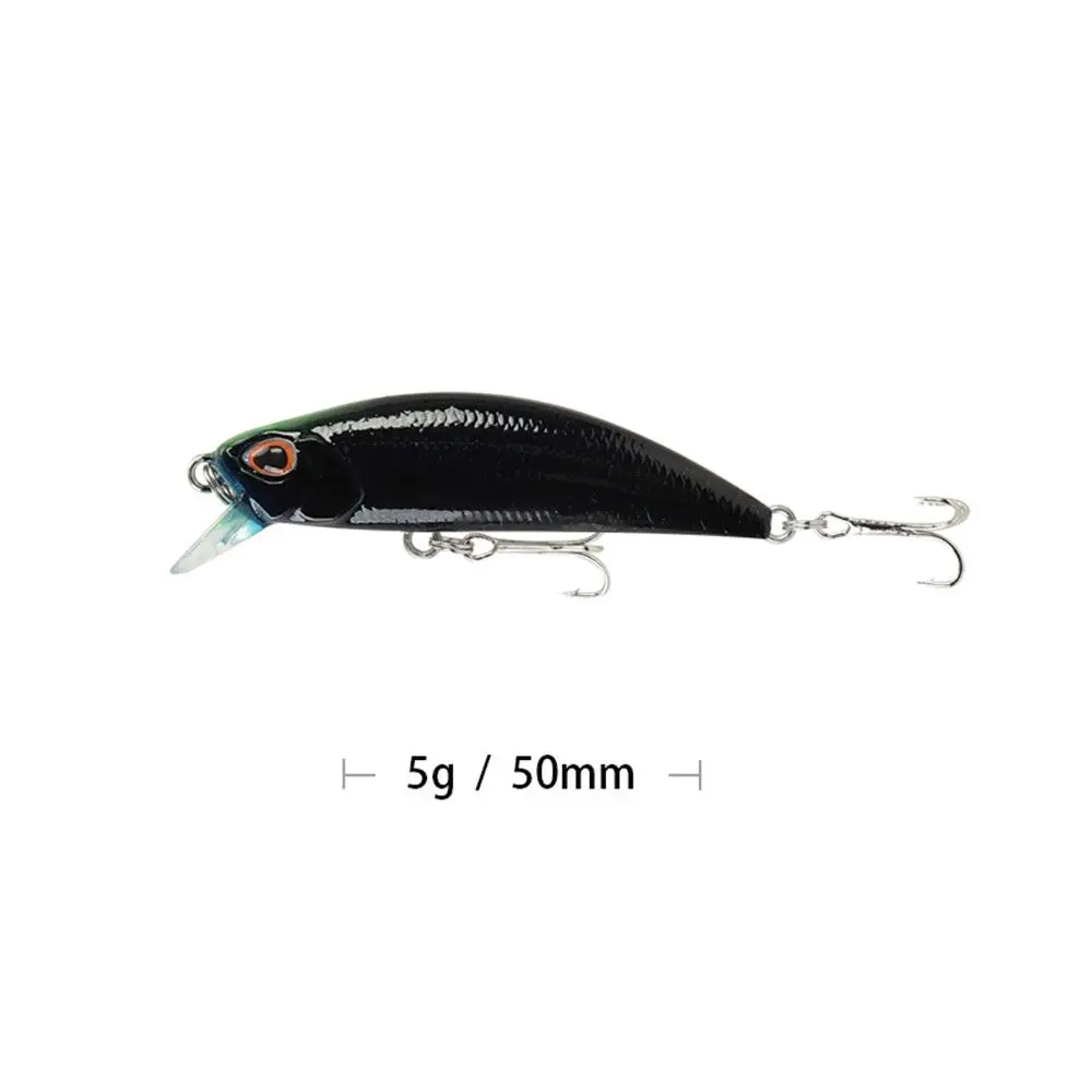 Striped bass Tackle Sinking Minnow Baits Winter Fishing Fish Hooks