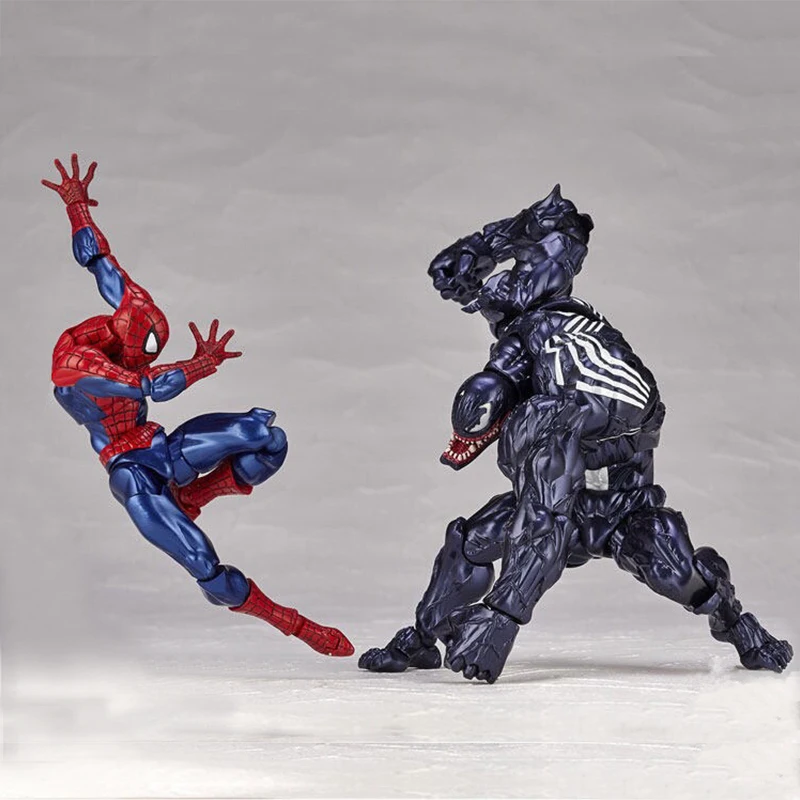 15 см подвижные суставы игрушка паук Питер Паркер 18 Venom Фигурки игрушки ПВХ