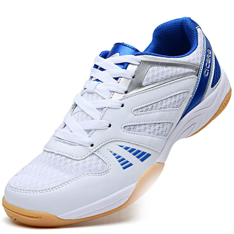 New Badminton Training Shoes Men High Quality Tennis Shoes Ladies White Anti Slip Table Tennis Sneakers Men Badminton Sneakers