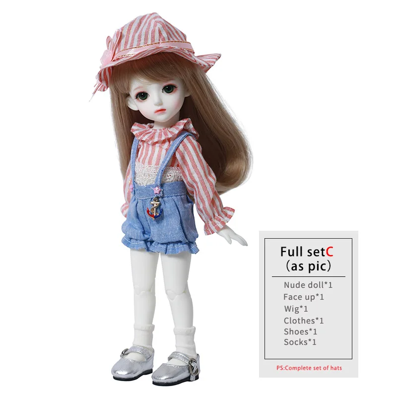 Fullset C in NS BJD SD Aileen куклы Uri 1/6 тело смолы для мальчиков и девочек высокое качество игрушки подарок на Рождество или день рождения - Цвет: Fullset C in NS