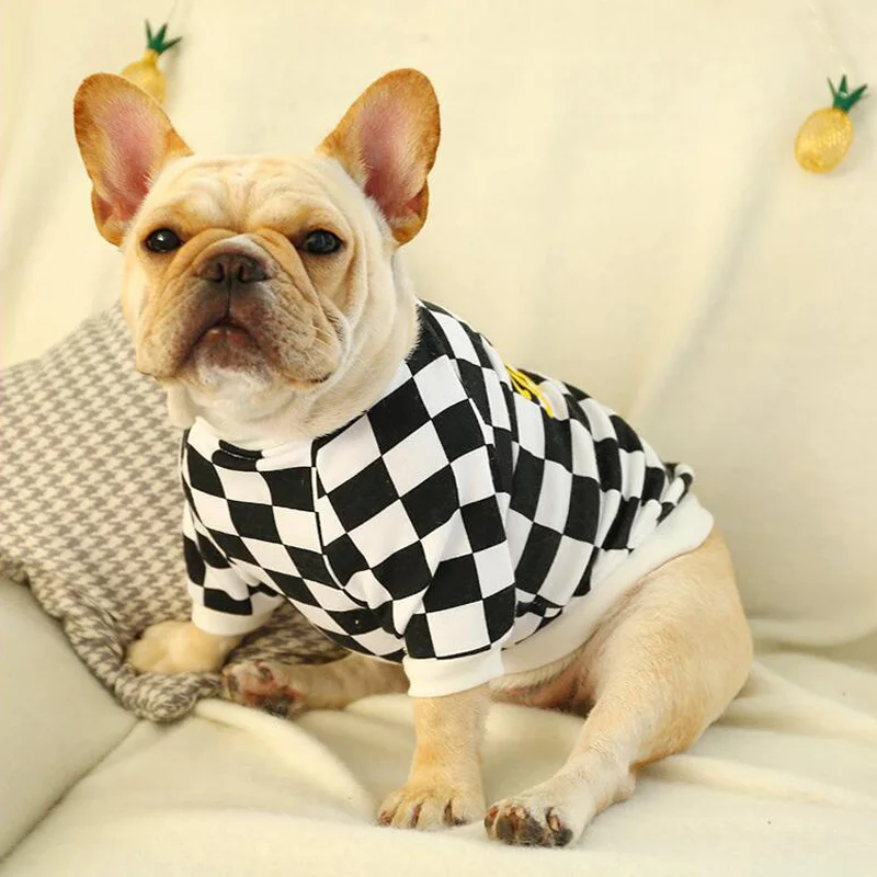 Стиль, одежда для собак, теплая осенне-зимняя Толстовка для собак, двуногая Повседневная куртка для собак, S-XXL размер, одежда для собак с французским бульдогом