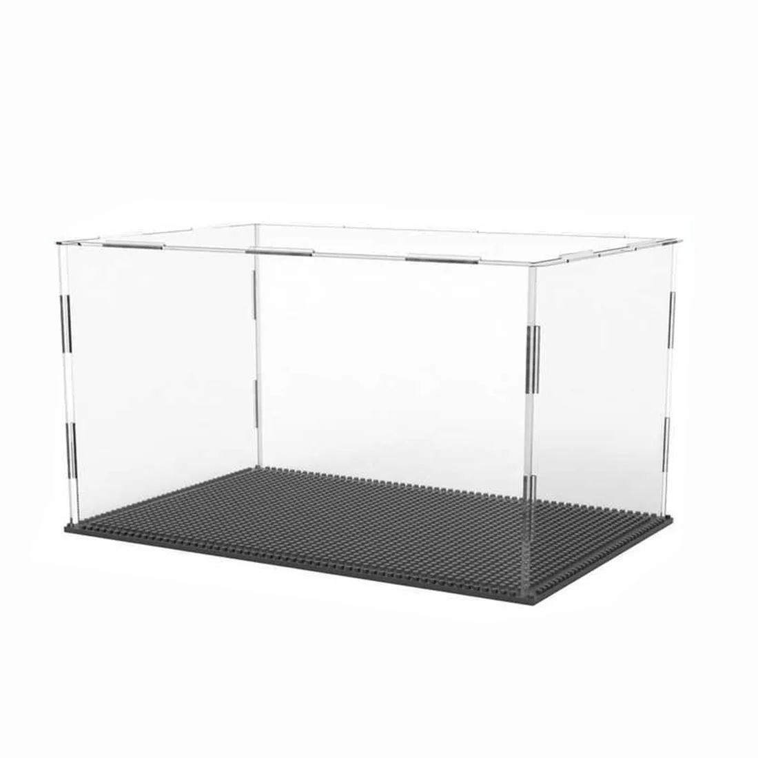 

24 x 16 x 16.6cm Acrylic Display Box for LOZ Diamond Building Block Model (Not compatible with small particle building blocks)