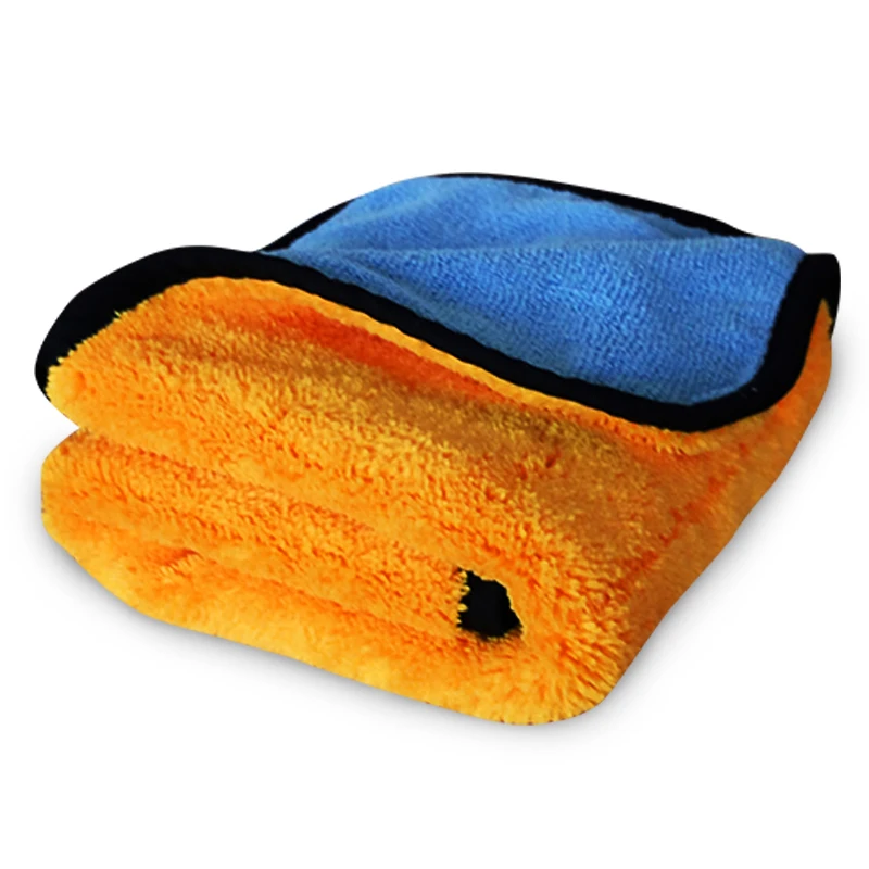 48x35cm Car Washing Towel Super soft Microfiber Towel car Detailing clean cloth Auto Washing Cloth Wax Polishing towel - Цвет: orange