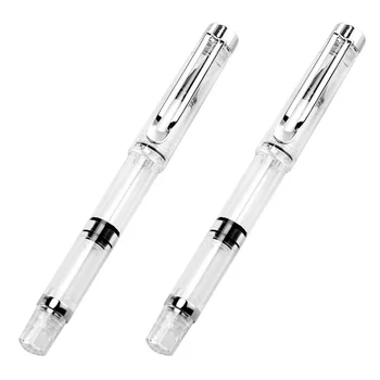 

2pcs Creative Practical Useful Soft Brush Pen Piston Brush Pen