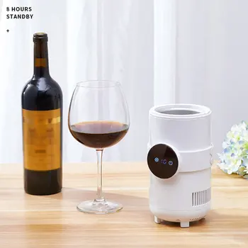 

Creative Hot Milk Cooling Cup Elf Hot And Cold Cup Home Office Travel Mini Refrigerator Drink Thermostat