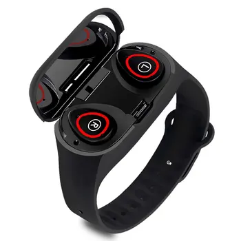 

M1Pro TWS Bluetooth earphone Smart Bracelet band Fitness Tracker Watch With Earbuds Heart Rate Blood Pressure Sleep Monitor