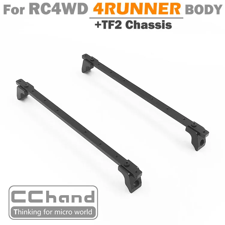 Сплав багажа рама руководство для RC4WD 4runner корпус+ TF2 шасси 1/10 радиоуправляемая Игрушечная машина