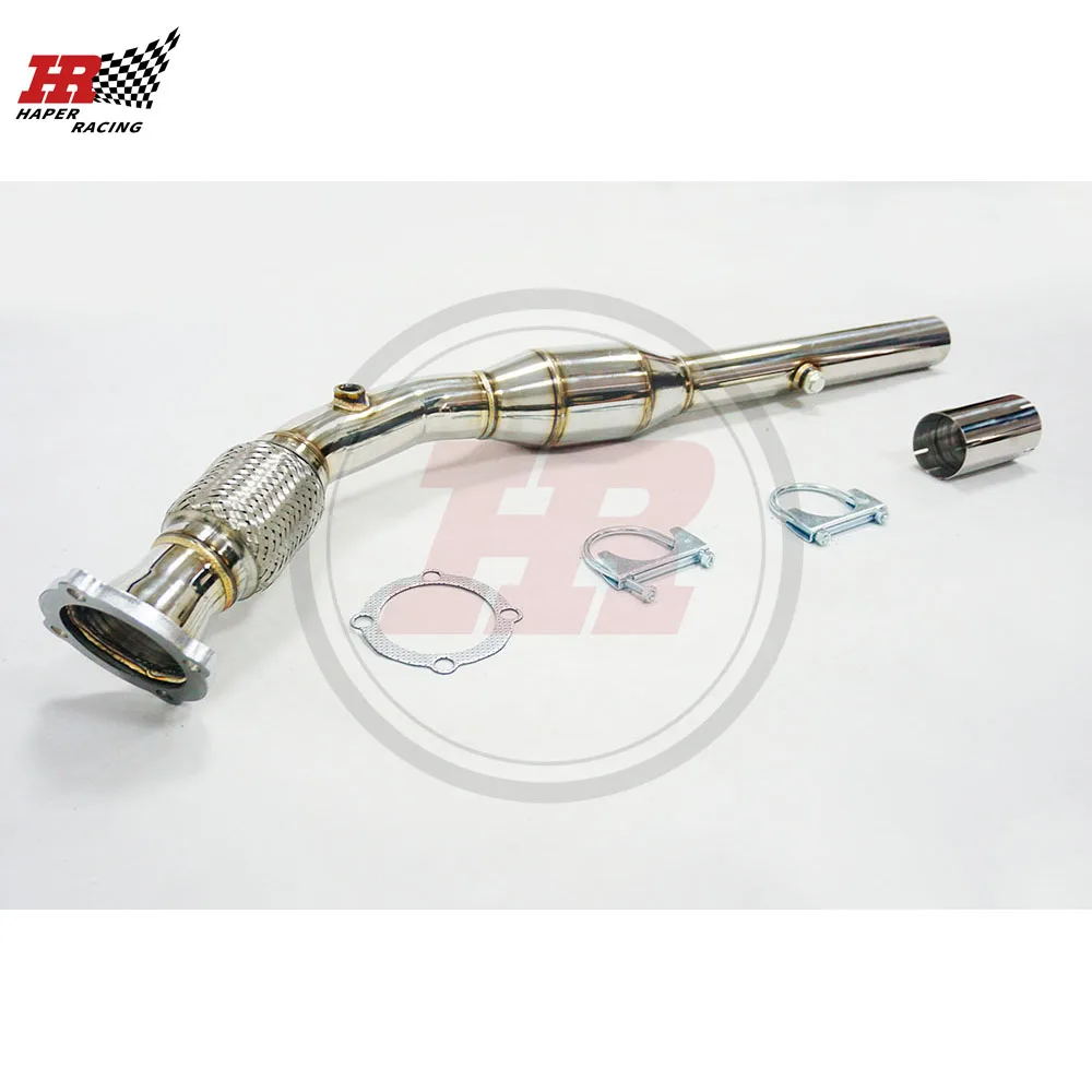 US $115.43 HP RACING Stainless Steel Exhaust Decat Downpipe For GOLF MK4 20V G Ti A3 TT 18T 19982004