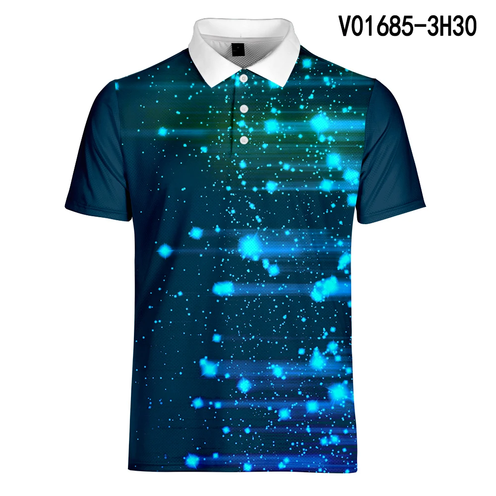 V01685 Бренд WAMNI, повседневная, Спортивная, простая, для бодибилдинга, 3D, мужская, короткий рукав, отложной воротник, рубашка поло, модная, быстро сохнет, рубашка поло - Цвет: V01685