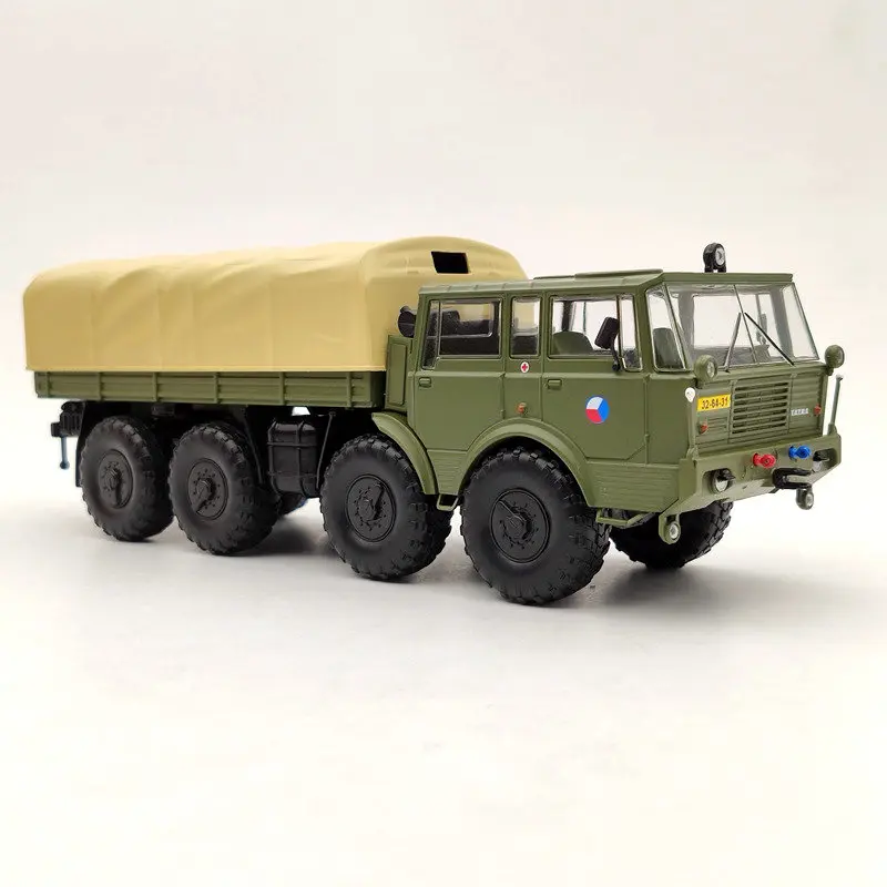 IXO 1:43 Tatra 813 8X8 KOLOS 1968 грузовик бежевый литой под давлением модели Ограниченная