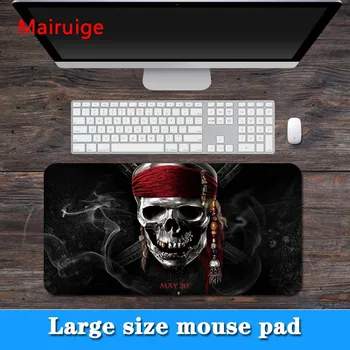 

Mairuige Big Promotions Large Size Multi Movie Pirates of the Caribbean Pattern Locked Edge PC Computer Laptop Mouse Pad