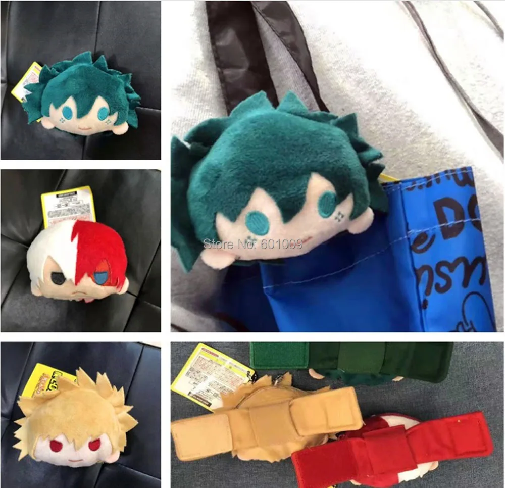 Моя геройская Академия Bakugou Katsuki Todoroki Shoto Midoriya Izuku 4 15 см Подвеска плюшевая кувая