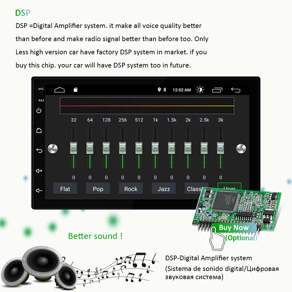 DSP ips 7 ''2 din Android 9,0 универсальный автомобильный Радио Стерео gps навигация Bluetooth wifi стерео четырехъядерный мультимедийный плеер аудио