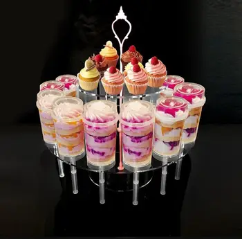 

Cake Tool DIY Cake Push Up Tool Ice Cream Push Pop Containers For Cupcakes Ice Cream Mold DIY Tool 20PCs