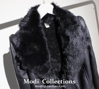 

Fur Collar Faux PU Leather Jacket Autumn Women Clothes 2020 Coat Female Korean Vintage Short Suit Tops Chaqueta Mujer T4592