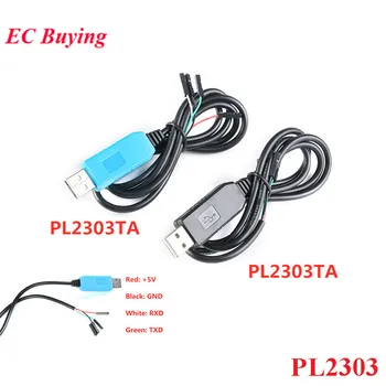 

PL2303 PL2303HX USB to UART TTL PL2303TA Convert Serial Cable Brush Cable Download Line RS232 Converter Adapter Module Upgraded