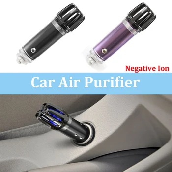 

12V Mini Car Air Purifier Negative Ion Amount Oxygen Bar Mist Maker for Car Home Office Auto Electrical Accessories