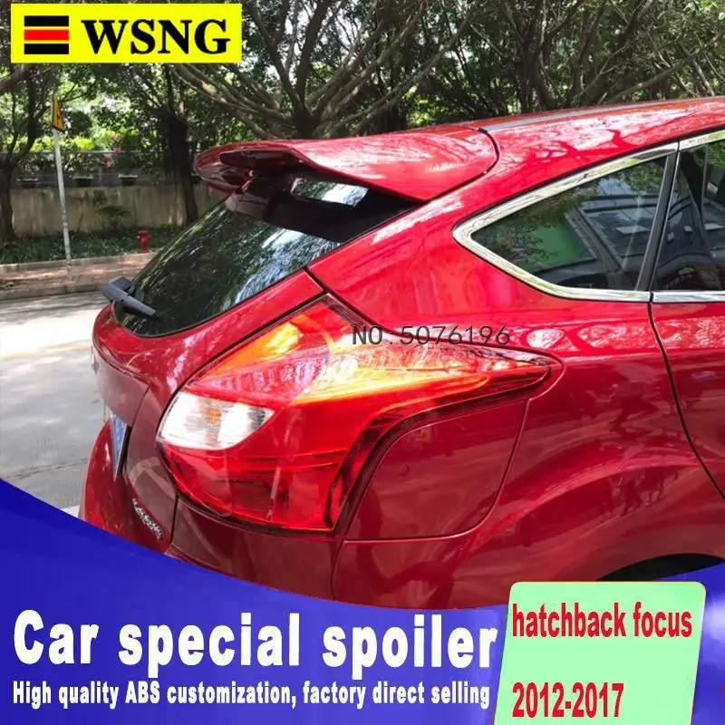 Factory Style ABS Spoiler Wing For Ford Focus 2012 2013 2014 Hatchback High Quality Unpainted Primer | Автомобили и мотоциклы