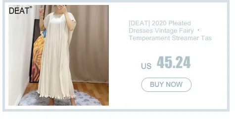 [DEAT] 2020 New Summer Fashion Pleated Dress Women Hit Color Print Csaul Sleeveless Loose Over Size Elegant Round Collar TX069