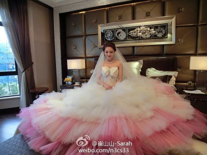 Casamento, многослойное романтическое Милое сексуальное платье с бантом, vestido de novia renda,, бальное свадебное платье, платья для матери невесты