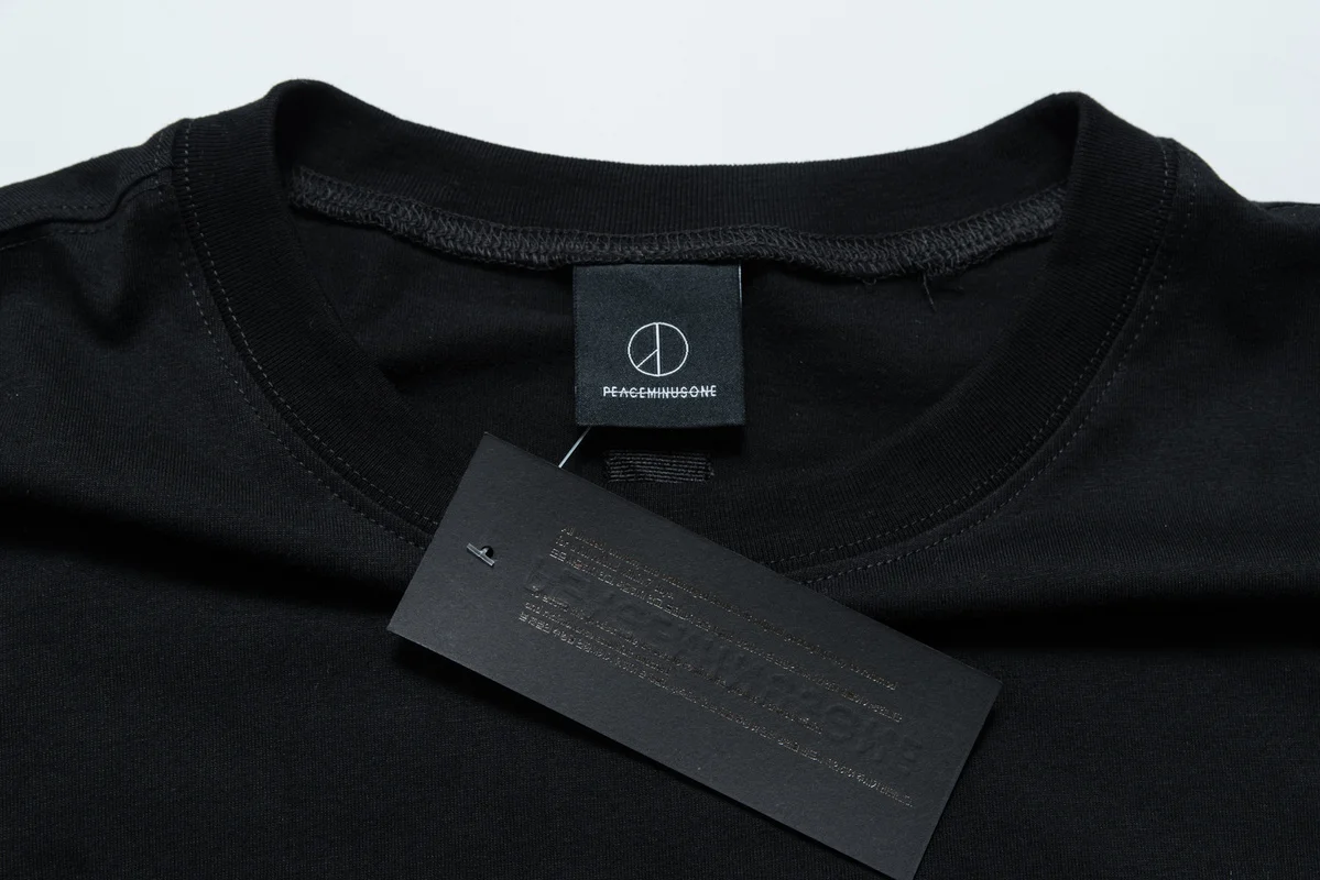 19SS Peaceminusone футболка 1:1 лучшее качество большой Фрагмент дизайн G-Dragon Топ футболки Летние Peaceminusone футболки для мужчин и женщин
