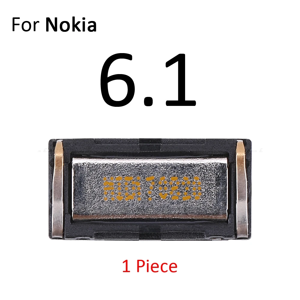 Топ ухо Динамик наушники-приемники для Nokia 9 PureView 8 Sirocco 8,1 7 7,2 7,1 6 6,2 6,1 плюс Запчасти для авто - Цвет: For Nokia 6.1