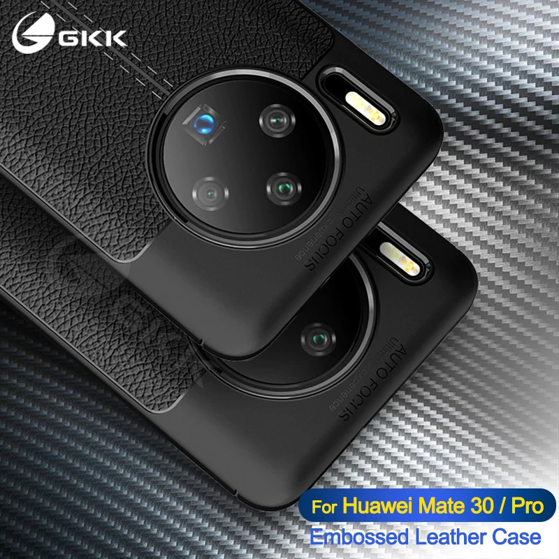 

GKK Original Case for Huawei Mate 30 Pro Lite Case Business Lychee Pattern Leather Soft TPU for Huawei Mate 30 Pro Lite Cover