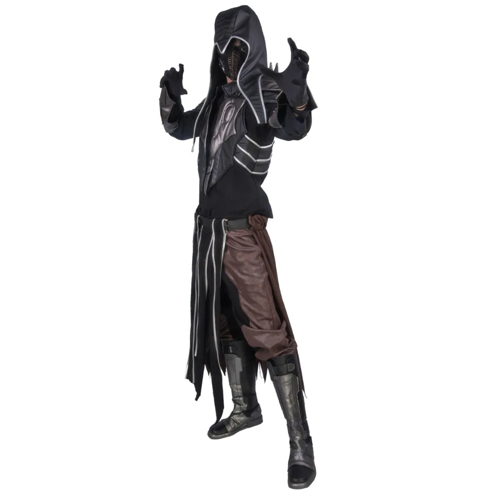 Xcoser Noob Saibot костюм mutal Kombat 11 Косплей Костюм Хэллоуин косплей платье Профессиональный костюм для мужчин Высокое качество