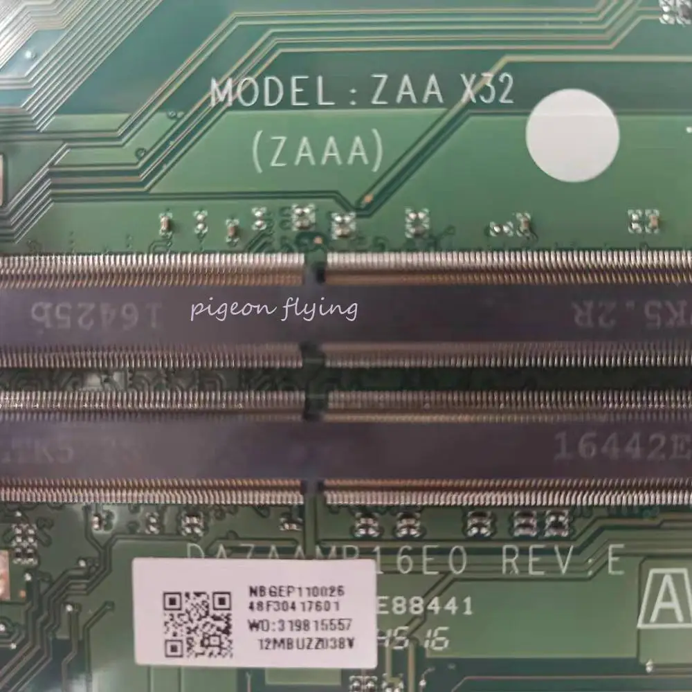 Promo  ZAA X32 DAZAAMB16E0 REV:E for Acer E5-575 F5-573 E5-575T E5-774 laptop motherboard CPU:I7-7500U DDR