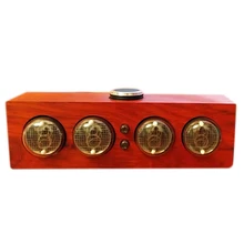 В-4 лампа накаливания часы газоразрядный индикатор часы из массива дерева электронные светодиодные часы с подсветкой