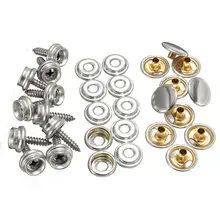 

30PCS Snap Fastener Stainless Canvas Screw Kit For Tent Boat Marine Can Be Used In Tents, Sofas,helmets, Wall Nails