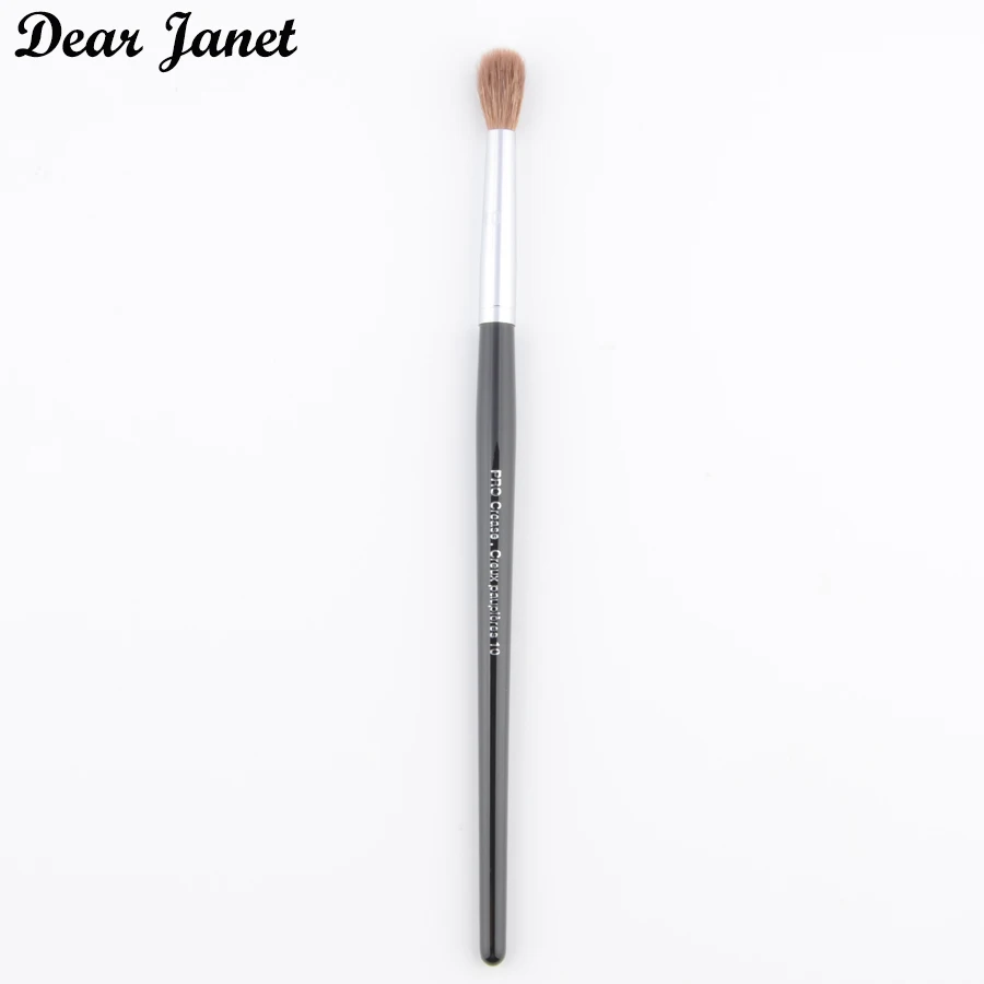 1 шт. Pro Crease#10 тени для век Смешивание кисти для макияжа Кисть для макияжа кисть из козьего волоса деревянная ручка