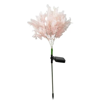 

Outdoor Garden Courtyard Path Lamp LED Solar Energy Light Rime Shape Lawn Light Solar Bollard Light Led Solar Stick Lights