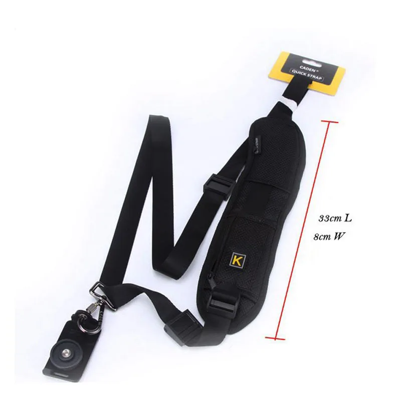 Soft-Anti-slip-Ventilate-Quick-Rapid-Camera-Single-Shoulder-Black-Sling-Belt-For-Nikon-For-Canon
